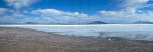 Panorama view of Salt Lake Flats