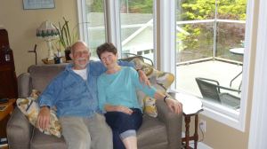 Two Qs - happy to be home. Looking forward to hobbies and future travels.