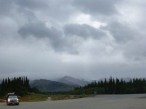 Weather conditions for most of Monday.