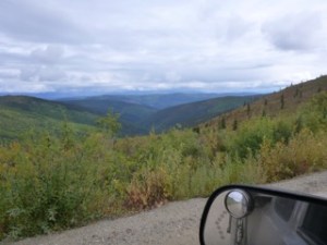 Looking north into Yukon from "Top of the World"