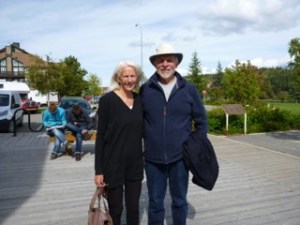Hilary and Tony meet again - in Whitehorse