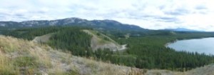 Hilltop above Whitehorse - looking southeast